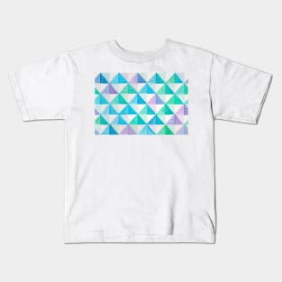 Watercolor quilt Kids T-Shirt